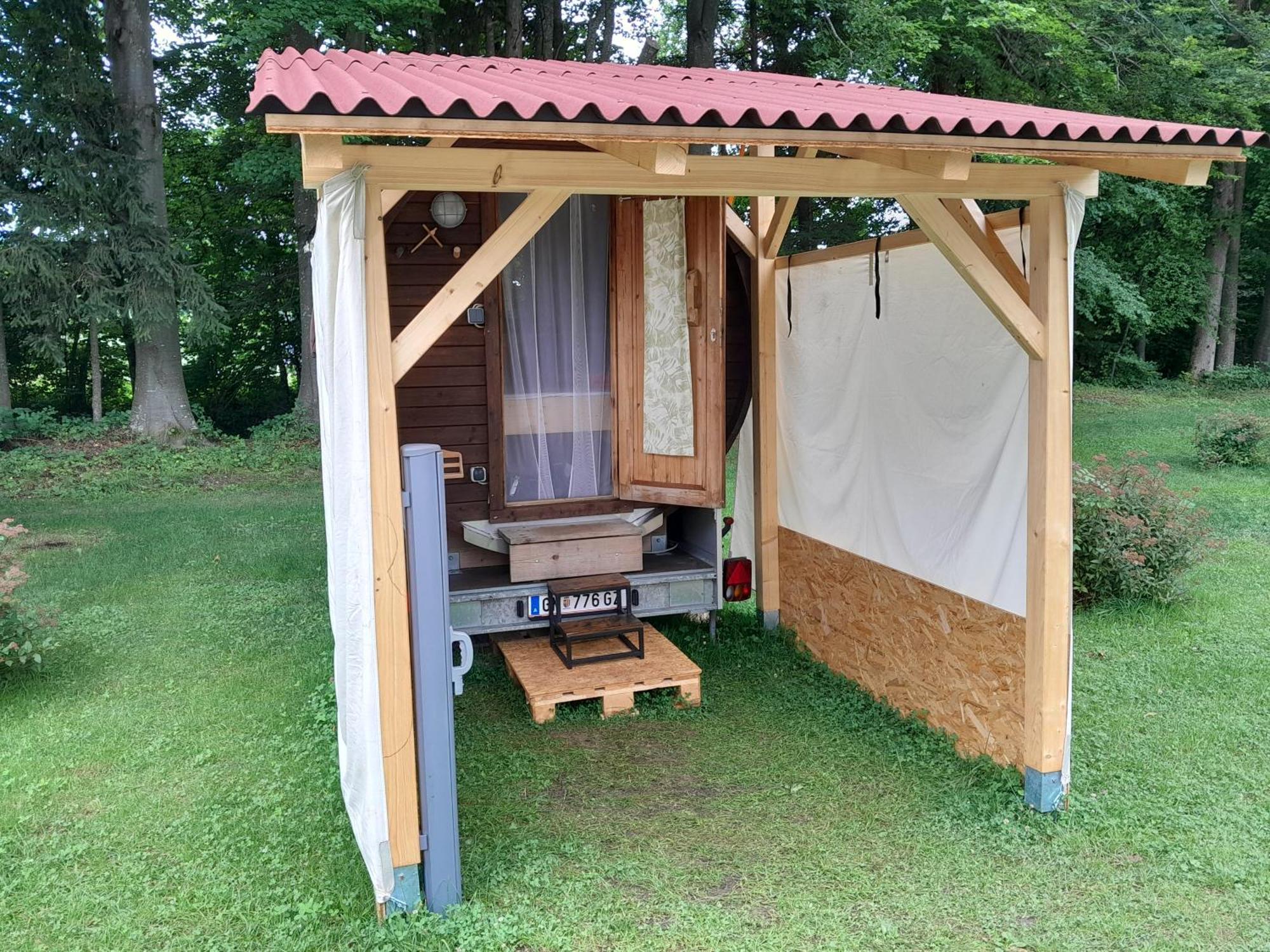 Campingfass Almtal Scharnstein Exterior foto
